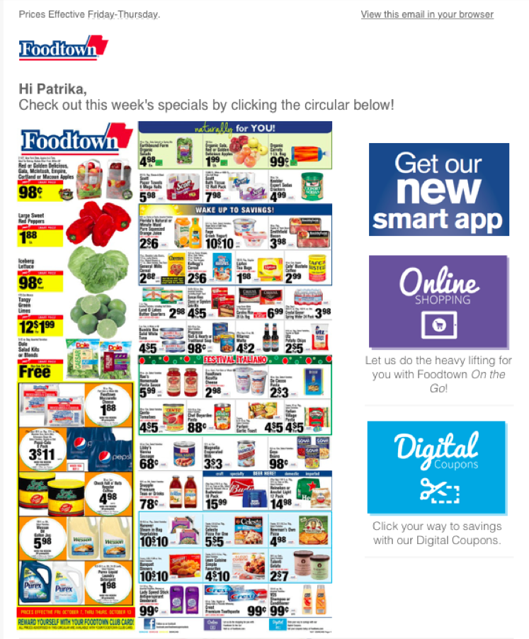 Improper images in email templates