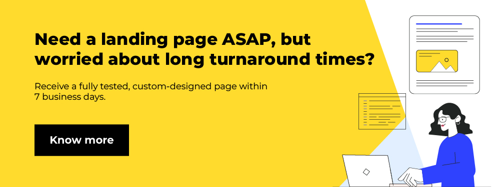 landing page coding service