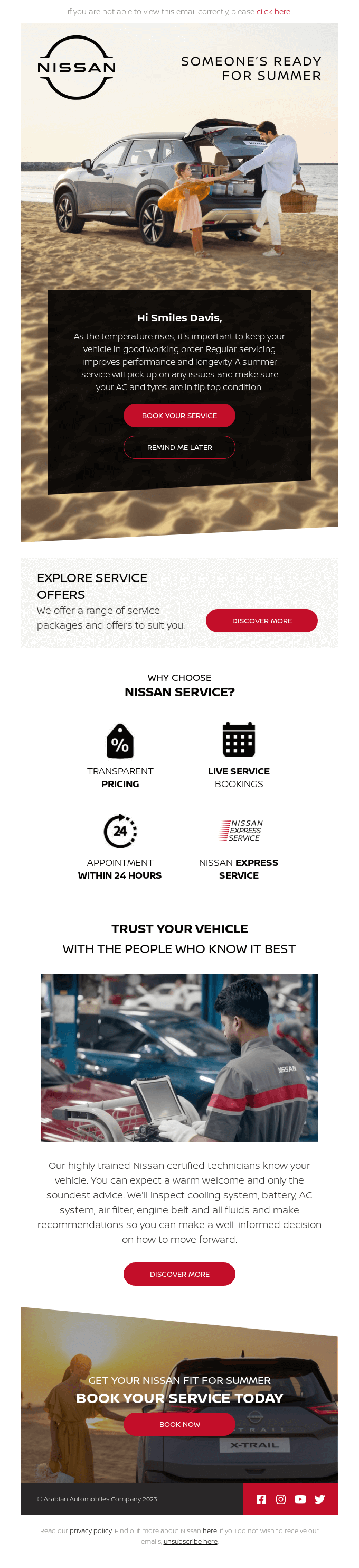 Barista & Co loyalty email