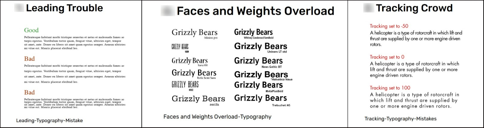 Common typography mistakes

