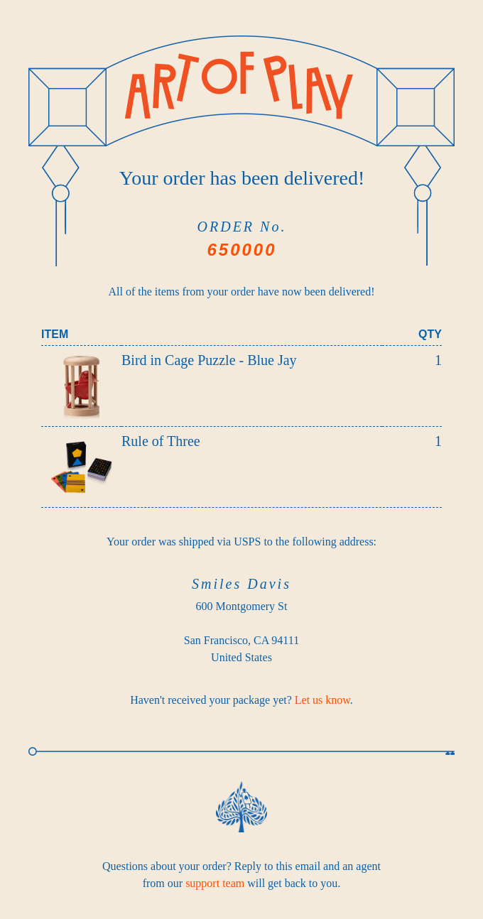 e-receipt by Art of Play