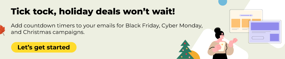 Interactive email templates
