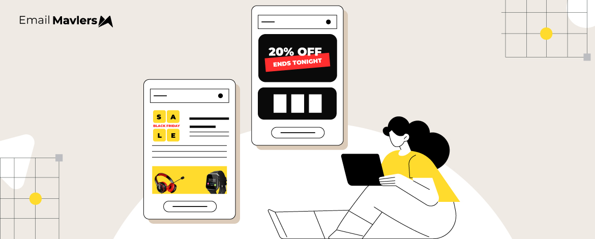 Black Friday email template designs