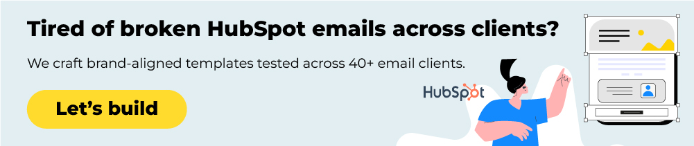 Hubspot email tempalte