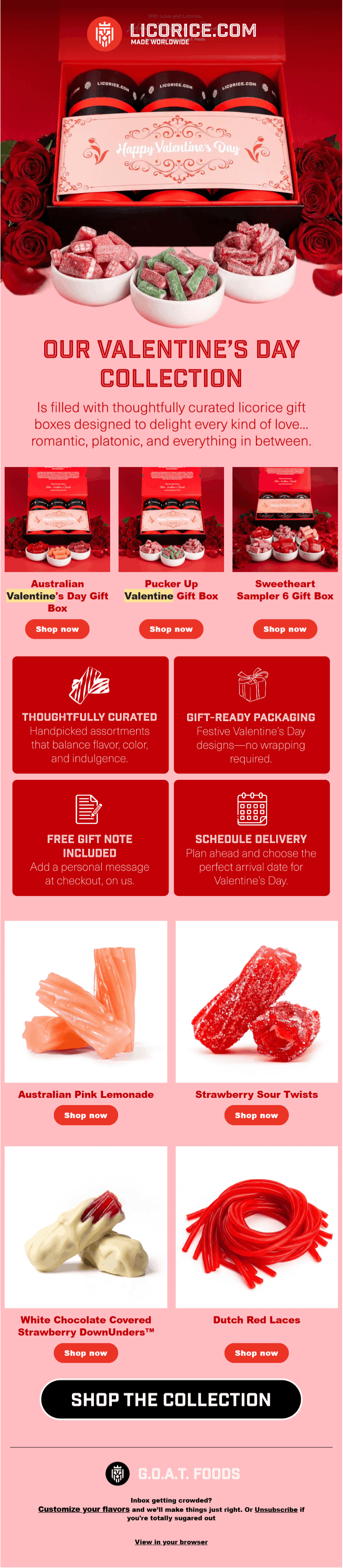 email template by Licorice